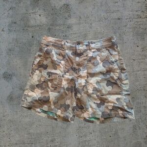 Anthropologie The Wanderer Camo Utility Shorts